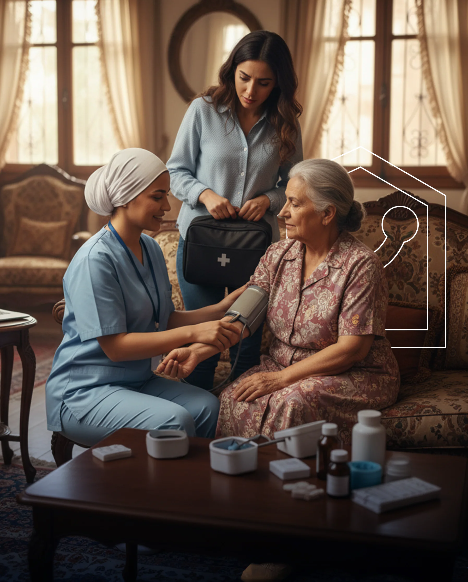 Nursing care visit